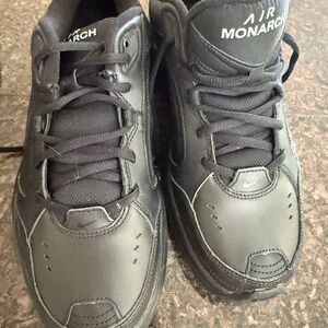 Nike Air Monarch III Black Men's Athletic Training Shoes